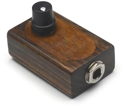 Tonabnehmer Im Schallloch Einer Akustikgitarre Clip On Tonabnehmer Für Akustische Konzertgitarren Mit Holzkoffer Und 6.35 Zoll Klinkenbuchse(With knob)