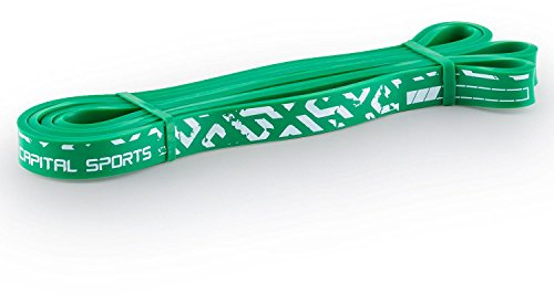 CAPITAL SPORTS Resistor - Bande Elastique de Resistance Traction, Pompes, Renforcement Musculaire