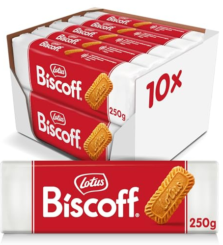 Lotus Biscoff Galletas Caramelizadas | Vegano | 10 x 250g (2,5 kg)