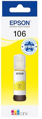Epson EcoTank 106 Original Tintenflasche, Gelb