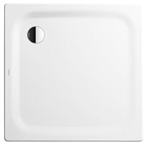 Kaldewei Piatto doccia Superplan modello 391-5 100 × 100 cm in bianco alpino con antiscivolo completo con supporto vasca extra piatto