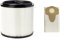 Vacmaster Filtro a cartuccia universale lavabile ufficiale per lavaggio a secco da 15 a 60 litri & Sacchetti universali per aspirapolvere Wet & Dry (30 L x 5 sacchetti)