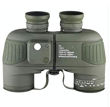 Fernglas für Erwachsene, Fernglas 10x50 Professionelles Marine-Fernglas Wasserdichtes Kompass-Fernglas mit hoher Leistung