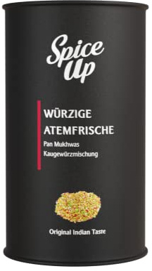 SPICE UP - Würzige Atemfrische 200g - Pan Mukhwas Kaugewürzmischung - Original Indische Gewürzmischung