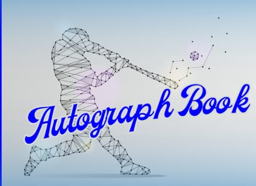 Baseball Autograph Book: A Blue Signature & Photo Album to Celebrate Your Favorite Sport, Capturing Players, Coaches, and Celebrity Encounters. ... Family Baseball Game Memories Crafted to Last