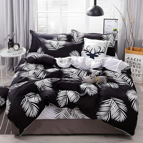 Fansu Funda Nordica Cama 105-180x220cm, Juvenil Juego de Ropa de Cama de 3 Piezas Microfibra Funda Nórdica 180x220 con 1 Fundas de Almohada 50x75cm