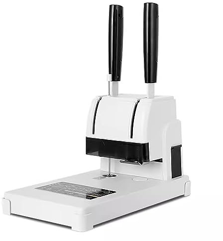 Bürozubehör, 5-mm-Finanzbindemaschine, Handstanzmaschine, manuelle Lochstanzung, Bindestärke <30 mm, für Büro, Lochen und Heften, Finanzzertifikat, A4-Papier