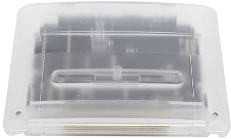 Cassette de Jeu avec Carte Mémoire de 8 Go, Prend en Charge FAT16, FAT32, Version V1 pour Un Jeu Fluide, Sauvegarde Automatique, Compatible avec, Console de Jeu SFC (Blanc