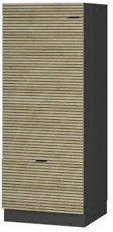 Vicco Armario para microondas Fame-Line, Panel de Roble, 60 cm, para Combinar con Otros módulos de la Serie Fame-Line