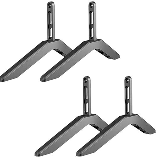TV Legs for TCL TV Legs Replacement Compatible with 28/32 Inch 40/43 Inch 49/50 Inch 55/65 Inch Roku Smart TV, Replacement Legs for Legs 65S555 55S401 50S546 50S423 43S431 40S325 28S405 with Screws (2