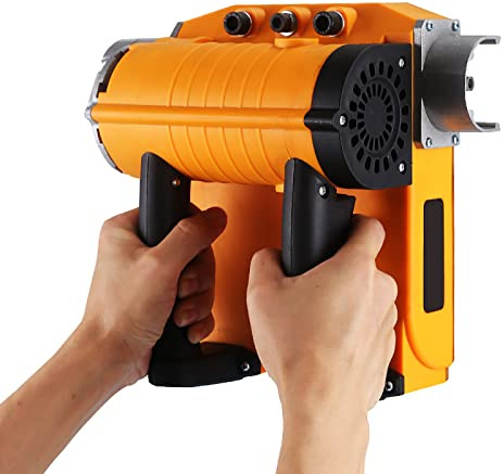 Electric Wall Scraper, Dust-Free Tool for Removing Lime Paint and Tile Adhesive with Vacuum Cleaner in Renovation