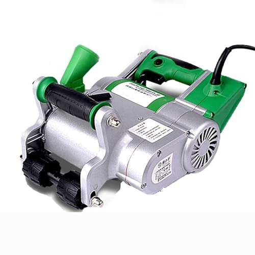 STIDEsknautic Máquina cortadora de Ranuras de Pared sin Polvo con Cuchilla de 25 mm + 35 mm,Profundidad de Corte Ajustable,Roscadora de Pared eléctrica con diseño Colgante,Moldeo único