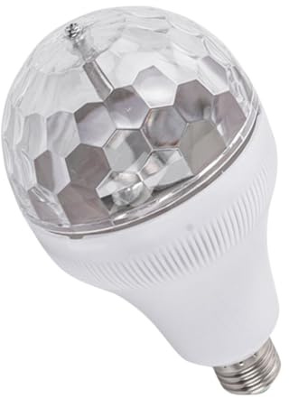 Veemoon LED Rotante Disco RGB per Feste Compleanno e Discoteca Luce da Palcoscenico con Effetti Dinamici per Decorazioni e Eventi Sociali