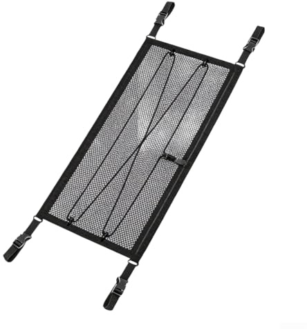 Sogoluat Rete da carico pieghevole per passeggino, 70 x 35 cm, resistente, estensibile, organizer per auto, con rete elastica, adatta per auto, camper, SUV, camion