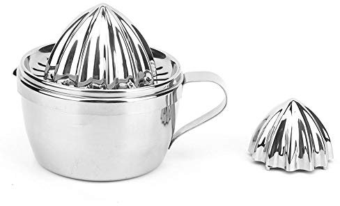 Exprimidor de frutas, exprimidor manual de acero inoxidable Exprimidor de cítricos de limón y naranja Herramienta de prensado a mano para uso en la cocina