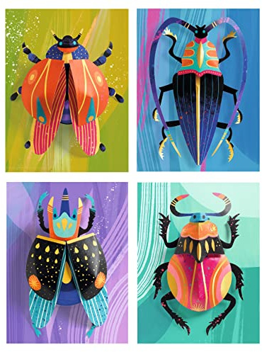 Djeco A&C Kreatives Insektenpapier