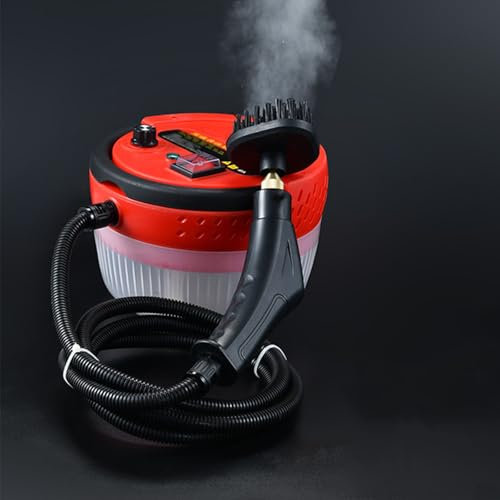Limpiador a vapor multifuncional para el hogar, cocina, limpiador a vapor de alta temperatura, limpiador de humos para aire acondicionado,Red