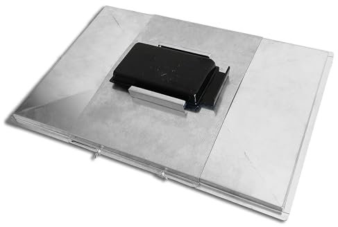 Nordic BBQ Store Vassoio di Ricambio per Grasso con Lunghezza Regolabile (da 41 cm a 51 cm) per Griglie di Biltema, Lucifer, Napoleon, Landmann e Altre Marche Europee, Vassoio Universale per Grasso