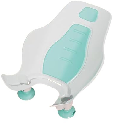 Transat de Bain Pliant, Baignoire de Voyage, Baignoire pour bébé, accessoires de bain, chaise longue de bain pliable en silicone, Doux et Confortable pour Nouveau-né, Gar?on et Fille (A)