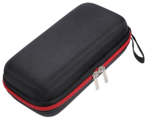 Bolsa para Medidores de Glucosa Portátil Negra para Viaje y Oficina