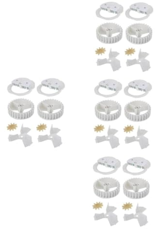HANABASS 8 Ensembles Roues de Rechange pour Machine à Bonbons Mécanisme Installation Facile Accessoire pour Distributeur de Boules et Chewing Gum Lot