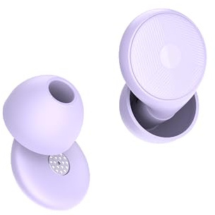 Tapones para los oídos para dormir con cancelación de ruido -45 dB, protección auditiva de silicona suave y reutilizable
