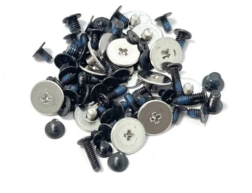 ZAHARA Kit de vis Jeu Complet de vis pour Ordinateur Portable Remplacement pour Dell G5 15 5500 P89F003,G5 15 SE 5505 P89F004 Complete Set of Screws