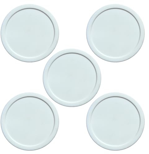 RWAJZAX 5 Pezzi 3 Pollice Plastica Rotonda Air Hockey Pucks Sostituzione Tavoli Pesanti Facile Da Usare Hockey Sostituzione Pucks Ball