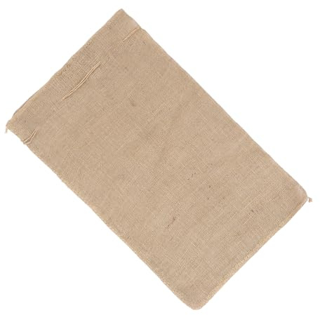 Yardenfun 2 Pièces Lot de 2 Housses Hiver en Toile de Jute 60 X 100 CM avec Cordon de Serrage, Protège-Plantes Extérieur Réutilisable Le Gel pour Arbres, Arbustes et Plantes en Pot