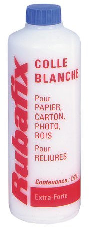 Rubafix 845000 Colle 500 ml Blanc