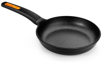 Braisogona Efficient Plus - Sartén de aluminio fundido, color negro, aluminio fundido, negro, 20 cm