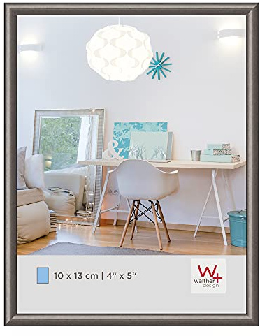 Walther Design Cadre Photo Acier 10 x 13 cm New Lifestyle Cadre Plastique KV113D
