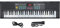 MQ6186 Tastiera Pianoforte Portatile 61 Tasti Pianoforte Elettronico Digitale Musicale Multifunzione con Microfono con Tasti a Grandezza Naturale per Bambini Principianti