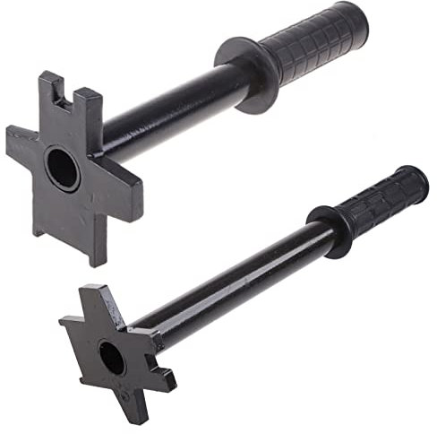 55 Gallon Oil Drum Cap Opener 200L Plastic Oil Drum Lid Manual Opener Oil for Tank Universal Opening Wrench Opene Drum Lid Opener