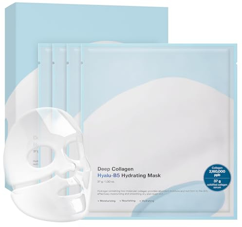 SUNGBOON EDITOR Maschera notturna al collagene profondo Hyalu-B5 37 gx4ea | Maschera viso al collagene genuino con acido ialuronico | Idratante per la pelle secca | TikTok Trend Items Cura