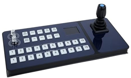 DMETE Joystick-Controller SMC751B Multimedia-Regiestation, Umschaltstation, Kamera-Schwenk-/Neistation, Konferenzvideo-HD-Kamera Sicheres Manövrieren(HD camera keyboard)