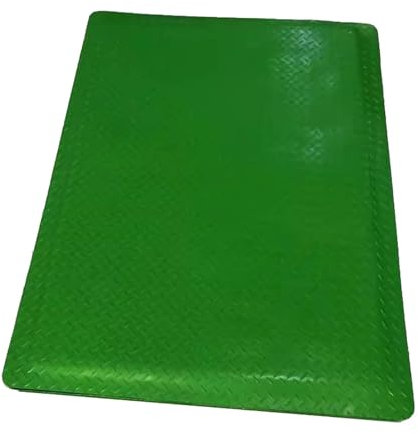 Verhindert Statische Aufladung In Der Industrie, Bodenmatte Aus Schwamm Zur Vorbeugung Von Ermüdung, Lindert Beinschmerzen, Geeignet for Fabrikarbeit, Stehmatte Im Lager(Green,60x80cm/23.6x31.5in)