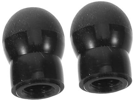 VALICLUD 2 Pezzi tappi per le orecchie dello accessori tappi per le orecchie con cancellazione del rumore padiglioni auricolari Gel di silice Black