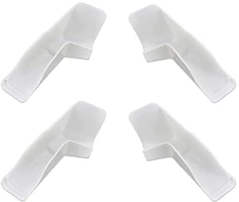 Grondaia per camper, kit di drenaggio con beccucci per grondaia, in plastica, resistente alle intemperie, sistema di deviazione dell'acqua piovana, per rimorchi da viaggio, camper, camion