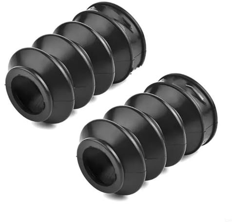 DGHBNP Copertura per Ammortizzatore Moto X13D 2 Pezzi Accessori per Moto Forcella Anteriore Ammortizzatori Copertura Antipolvere Soffietti in Gomma Manicotto Antipolvere 39 mm