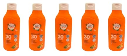 Cien Sun Sonnenmilch LSF 30 500ml Wasserfest Sofortschutz Vegan UVA+ UVB Schutz (5)