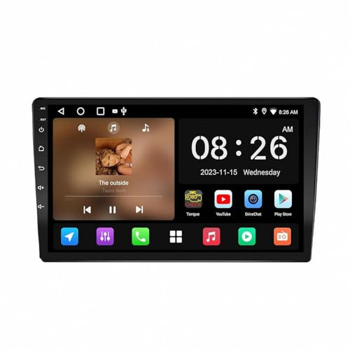 Lastbilsnavigering för Honda HRV XRV Vezel 2013-2018 Dashcam Carplay Och Android Auto, Bärbar Bilstereo, Bilstereomottagare Med Backkamera Bilradio Stereo Gps Navi, 8 Kärna 6G＋128G