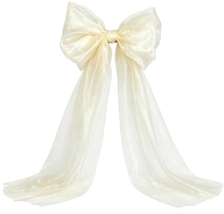 Julgransrosett 200 cm x 50 cm Långa Tyllslingor | julgransrosett Att dekorera bröllopsbågar, verandor, spiselkransar och