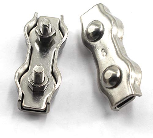 M10 Drahtseilklemme Edelstahl 304 (2 Stücke)