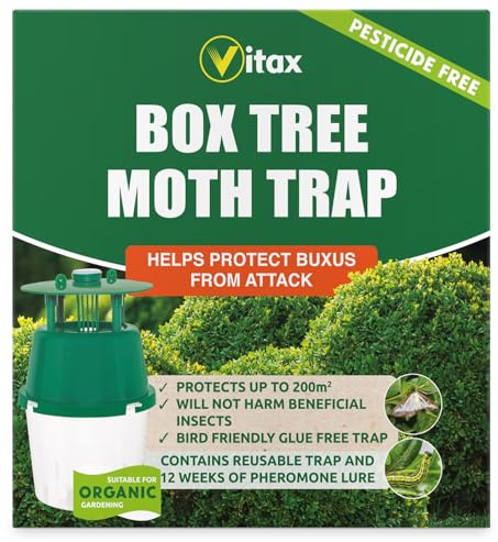 Vitax Box Tree Moth Trap, Protects Buxus, Box Hedge, 200 Square Metres of Coverage, Bird and Pollinator Friendly
