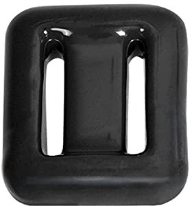 yonsub Engineered Edge Dive Weights for Scuba Diving Weight Belt Black (1lb-4.5lb / 0.5kg-2kg) Coated Lead Diving Weights,Lead Weights Diver (Black, 2.2Pounds)