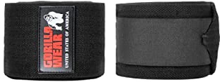 Gorilla Wear Knee Wraps - Schwarz