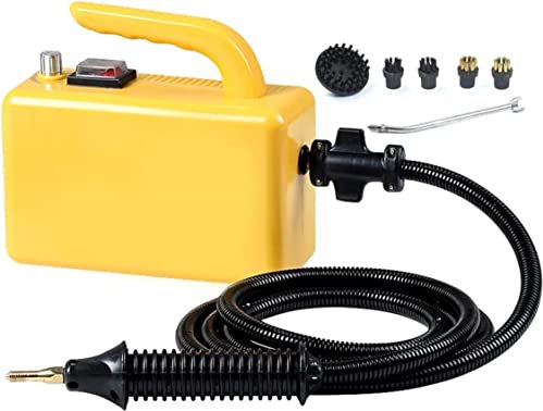 AADECOR Limpiador de Vapor Multiusos de Alta presión y Alta Temperatura de 2600 W con Caja de Almacenamiento de ABS para Pisos, automóviles, hogar