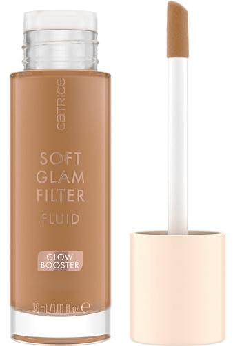 Catrice Soft Glam Filter Fluid Primer Nr. 065 vårdande naturlig (30ml) | Vårdande, Slät finish, Tonad finish, Ansiktsvätska