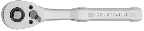 Craftsman Low Profile Ratchet, 1/4 Inch Drive, 72 Tooth (CMMT86721)